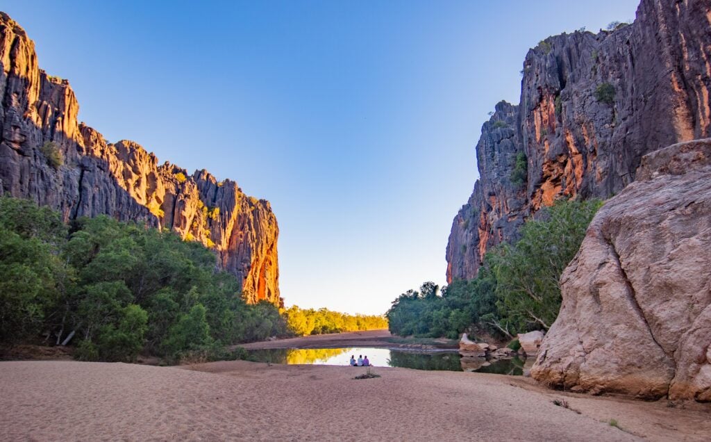 Sunset at Windjana Gorge Kimberley Tours- Abby Murray Photography