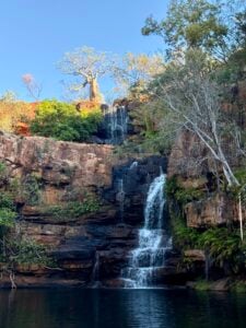 Image of a waterhole form a Kimberley Tour